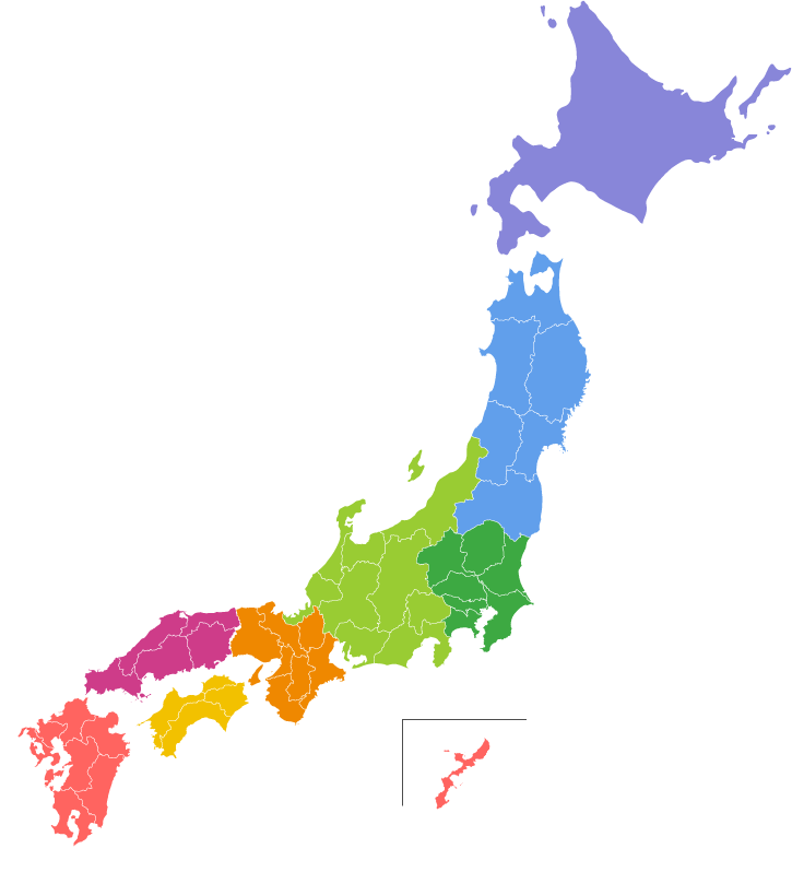 日本地図