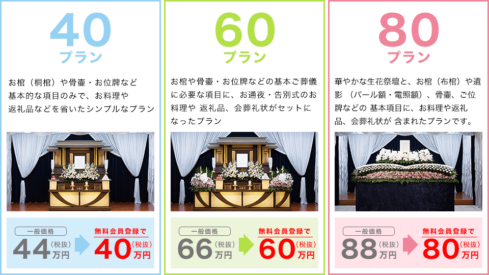 ご葬儀プラン