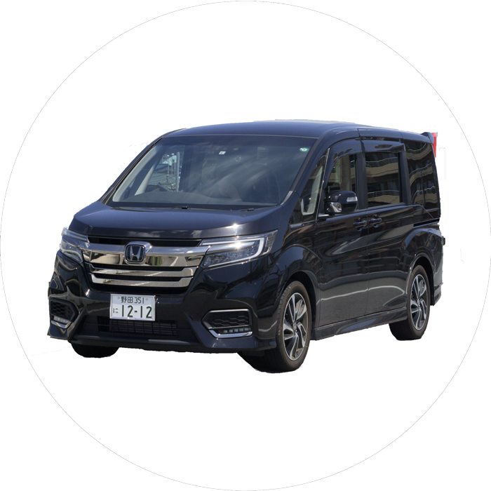霊柩車 3名往復分