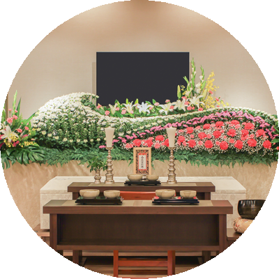 生花祭壇
