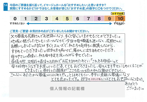 お客さまデータ