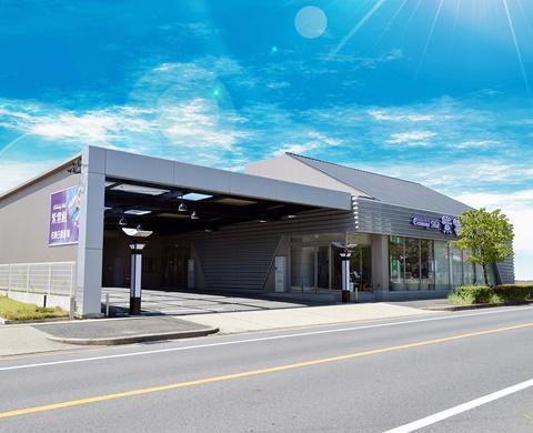 紫雲殿 名東日進斎場外観