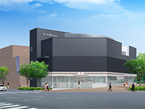 ソーレスト板橋ホール 外観