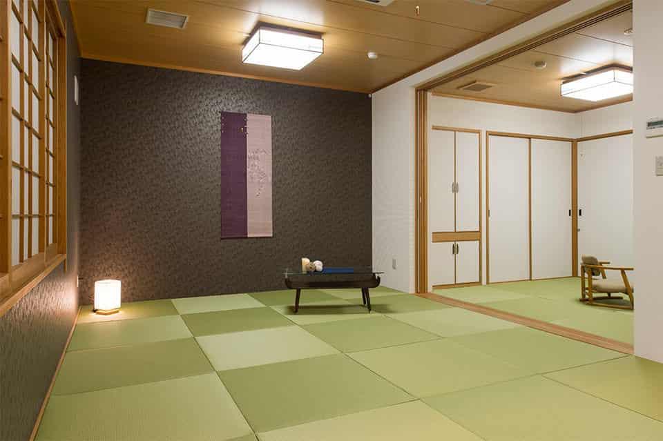 琉球畳の控室