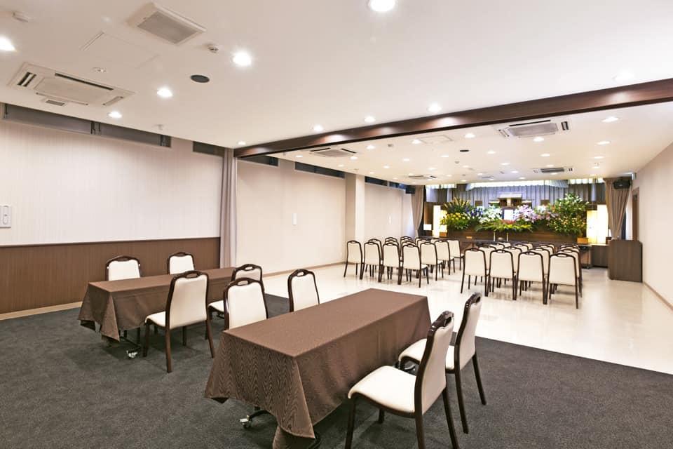 家族葬のファミーユ いなほホール　会食スペース（6/10枚）