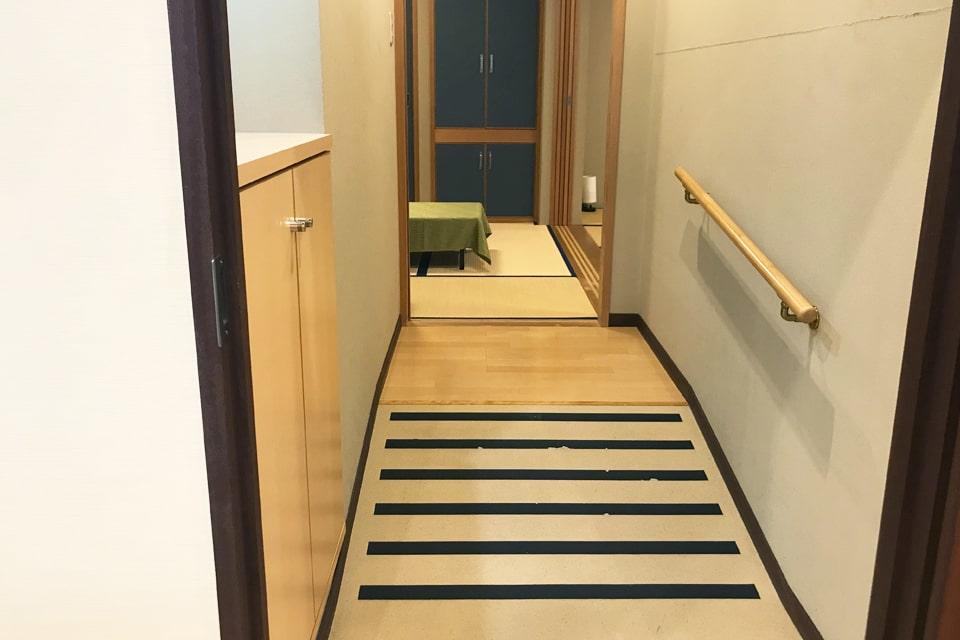【控え室】バリアフリー設計の入口