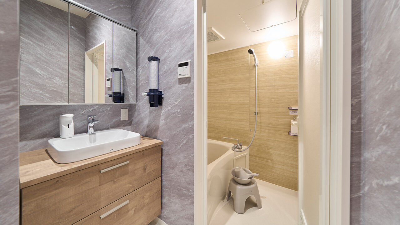 家族葬のファミーユ 船橋海神ホール 洗面脱衣所(13/20枚)