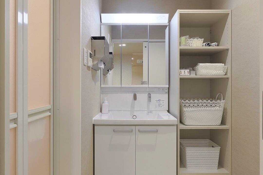 家族葬のファミーユ 上熊本ホール　洗面脱衣所（13/18枚）