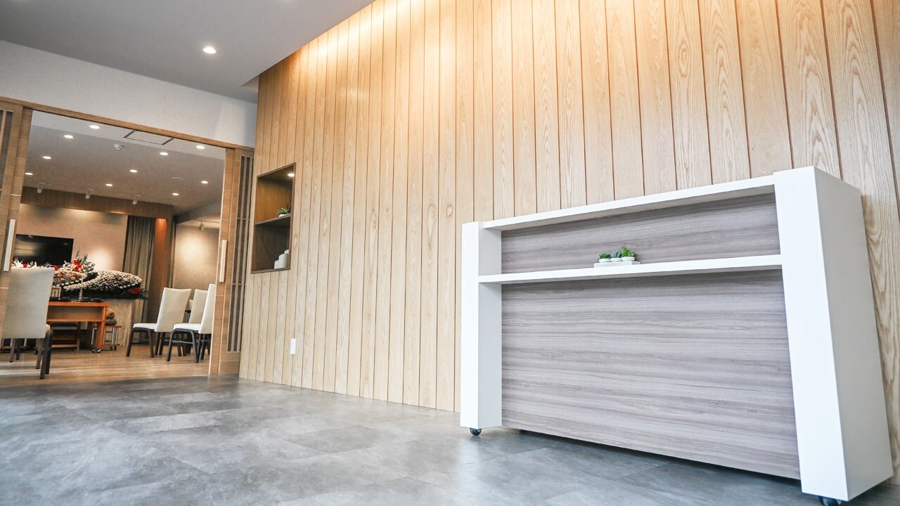 家族葬のファミーユ ならまちホール　受付（17/20枚）