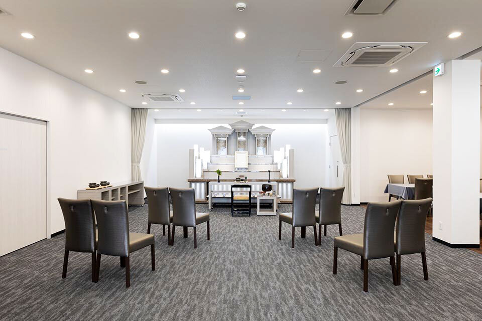 家族葬のファミーユ 東刈谷駅前　式場①（3/20枚）