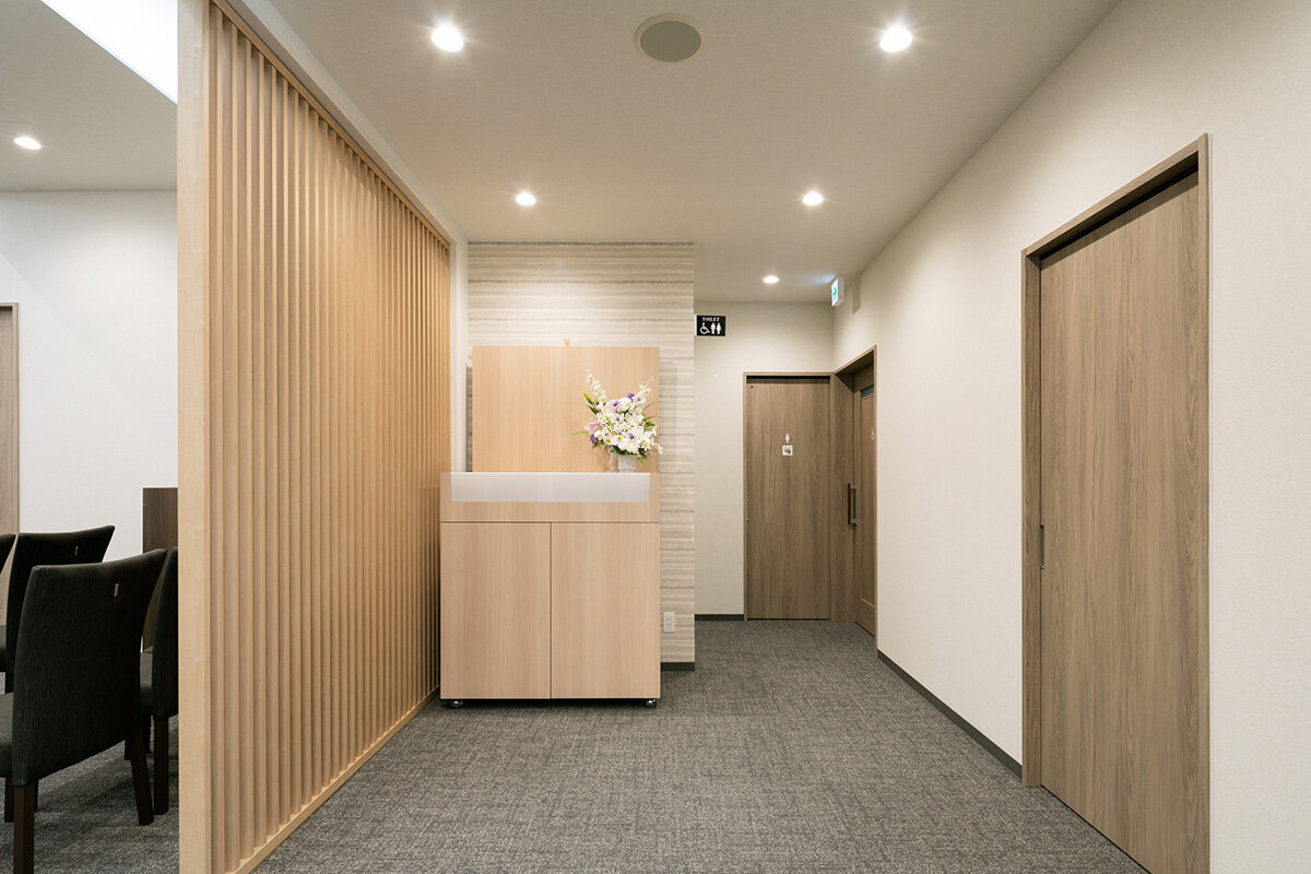 家族葬のファミーユ 四日市北　受付（18/20枚）